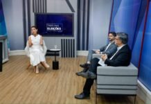 Raquel destaca novos hospitais e requalificação da rede de saúde durante sabatina na TV Tribuna