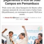 Vorcaro pediu para manter pagamentos a vice de João Campos, diz matéria da Veja