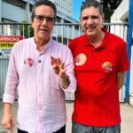 Maurício Rands e João Paulo reforçam importância da doação de sangue em vídeo durante agenda política