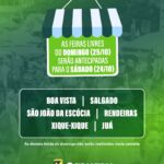 Nota Informativa – Feiras livres de bairro terão mudanças no funcionamento em virtude do segundo turno das eleições