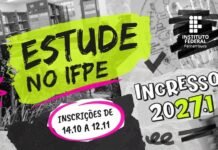 IFPE oferece 266 vagas em cursos técnicos e superiores no Campus Garanhuns para ingresso em 2027.1