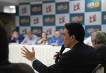 Em Brasília, Silvio Costa Filho e Edinho Silva se reúnem para discutir campanha de Lula