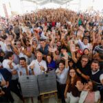 Em Caruaru, governadora Raquel Lyra entrega 480 apartamentos dos residenciais Novo Baraúna Sul 1 e 2 em parceria com o Governo Federal